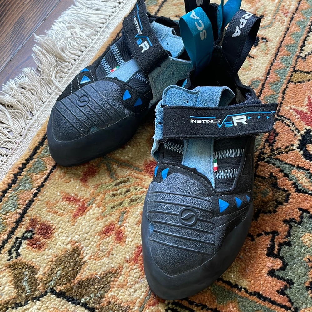 NWOT Scarpa instinct vsr us 6 (women) 5 (men) eu 37 climbing shoes